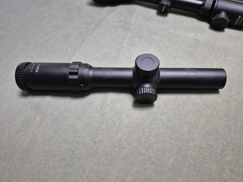 Drückjagd ziehlfernrohr 1-4x24