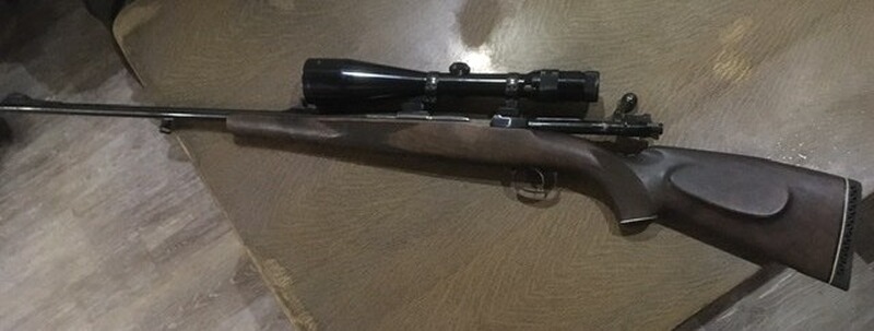 DWM/Frankonia Repetierer 7x64, mit Zeiss VZF 3-12x56 auf Schwenkmontage