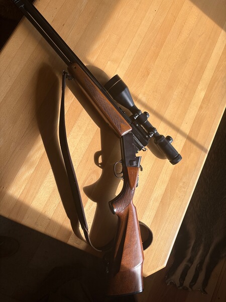 Tikka Bockbüchsflinte BBF 222/12x70 mit ZF 3-9x56 mit leuchtpunkt