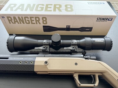 Steiner Ranger 8 2–16x50 inkl. Ballistic Turret & EAW Picatinny-Montage