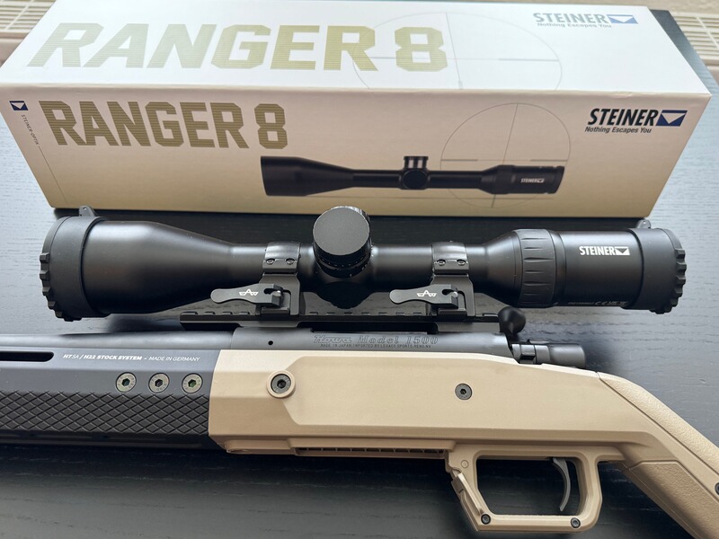 Steiner Ranger 8 2–16x50 inkl. Ballistic Turret & EAW Picatinny-Montage