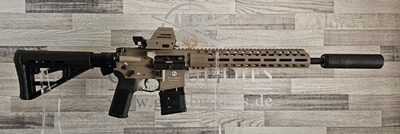 Neuware vom Fachhandel - Schmeisser AR-15 M4FL FDE 14,5" Kal. .223Rem. - Komplettset