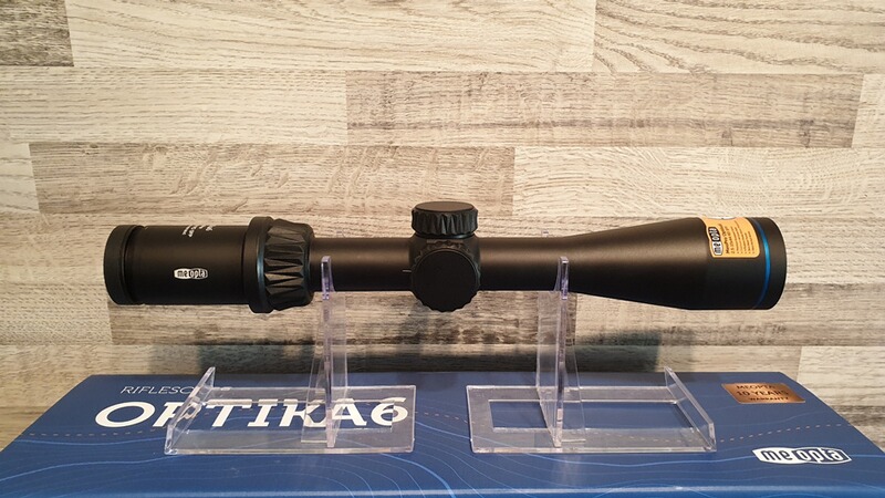 Neuware vom Fachhandel - Zielfernrohr Meopta OPTIKA6 2,5-15x44 RD SFP Absehen 4C mit Leuchtpunkt