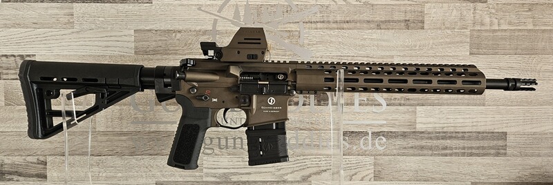 Neuware - Schmeisser AR15 M4FL Bronze 14,5" .223Rem. im Set mit Zieloptik - versandkostenfrei !