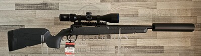 Neuware vom Fachhandel - Repetierbüchse Savage AXIS II Gray .300AAC Blackout Komplettset Sonderpreis