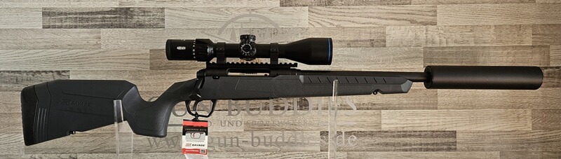 Neuware vom Fachhandel - Repetierbüchse Savage AXIS II Gray .300AAC Blackout Komplettset Sonderpreis
