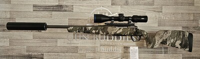 Neuware vom Fachhandel - Savage AXIS II PRO Woodland .223 Rem. - Linkswaffe - Komplettset