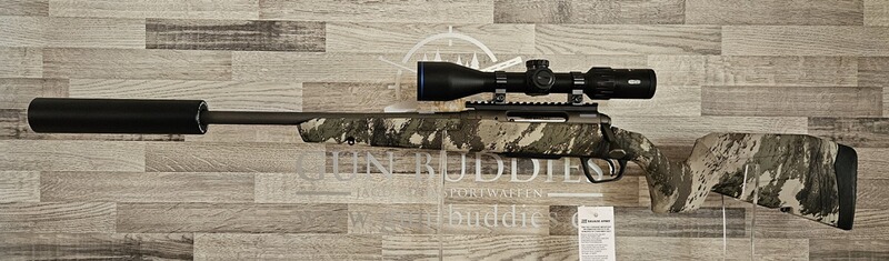 Neuware vom Fachhandel - Savage AXIS II PRO Woodland .223 Rem. - Linkswaffe - Komplettset