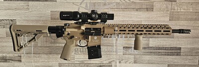 Neuware vom Fachhandel - Schmeisser AR15 M4FL 14,5" FDE MAGPUL Kal. .223Rem mit Vortex Strike Eagle