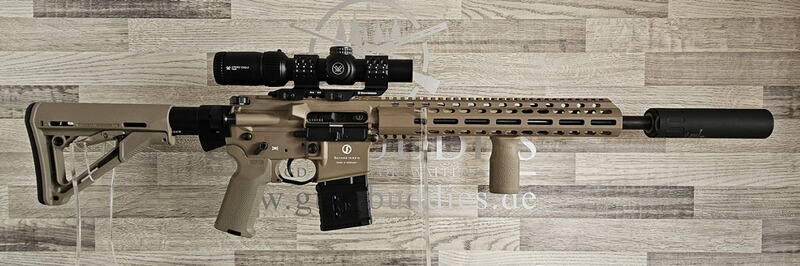 Neuware vom Fachhandel - Schmeisser AR15 M4FL 14,5" FDE MAGPUL Kal. .223Rem - Komplettset