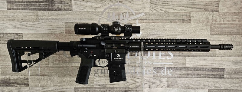 Neuware vom Fachhandel - Schmeisser AR15 M4FL 14,5" Black Kal. .223Rem mit Vortex Strike Eagle