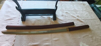 Scharfes Shirasaya Katana aus Kohlenstoffstahl – Makellos & Unbenutzt