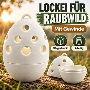 Lockei Raubwild Fuchs Marder Waschbär Lockmittel Fallenjagd Schraubgewinde