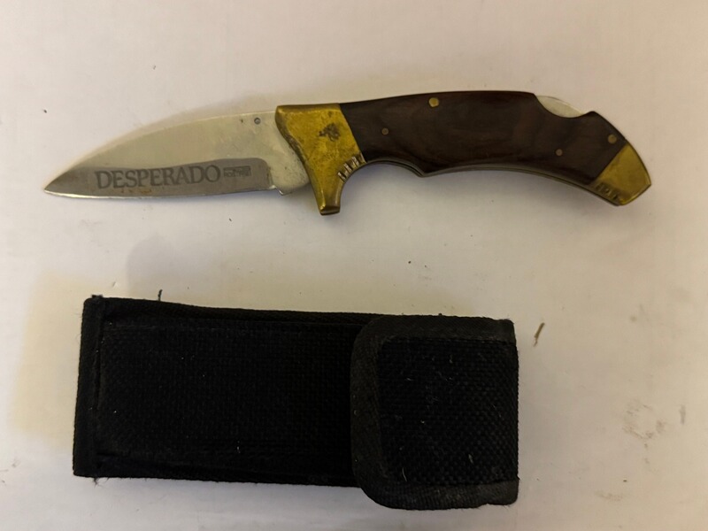 Desperado Klappmesser mit Tasche