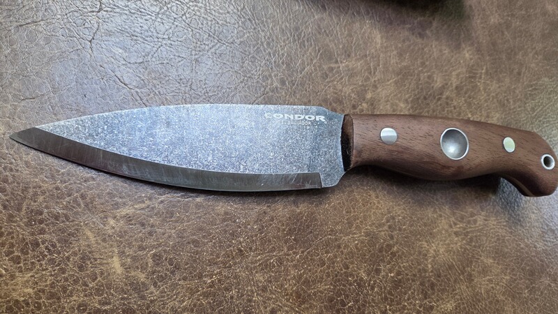 Wayfinder Bushcraft Scandi-Schliff Lederscheide