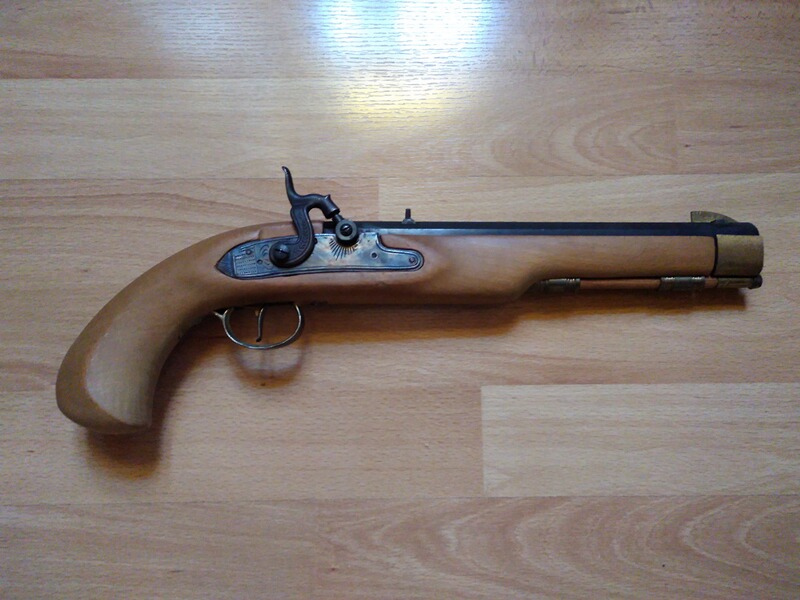 Vorderlader-Pistole "Kentucky" cal. 45 von Dikar