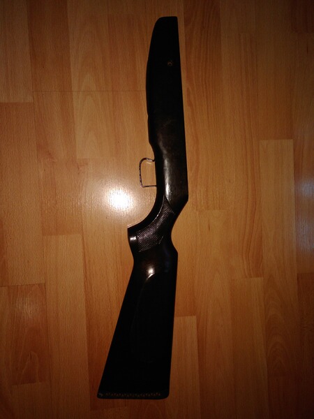 Holzschaft eines älteren Luftgewehrs