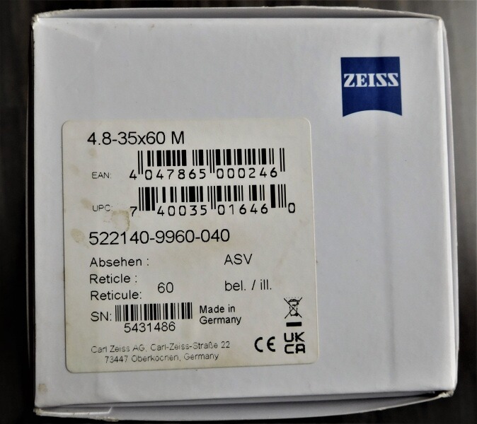 Zeiss V8 4,8-35x60 M Abs. 60