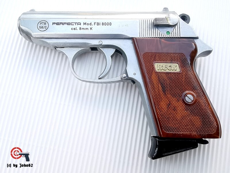 Wunderschöne Reck Perfecta FBI 8000 von1992 +++ Erstklassiger PPK Nachbau, tolles Sammlerobjekt!