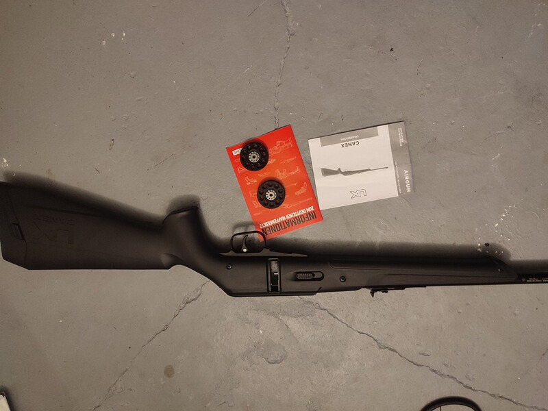 UX canex Luftgewehr 4,5mm diabolo CO2 Trommelmagazin umarex