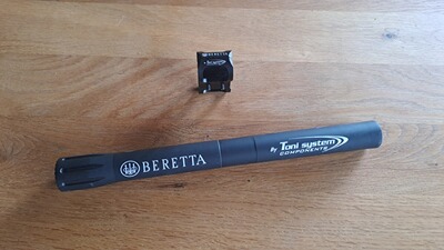 Toni System Magazinrohr Verlängerung +4 Kal. 12 für Beretta, Benelli M4/Nova, Fabarm, Baikal I Black