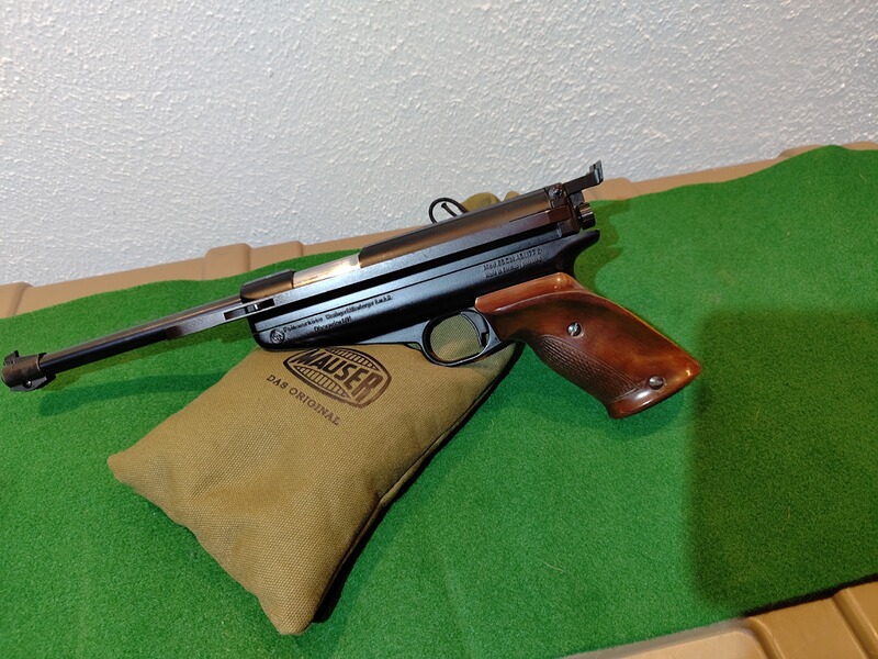 Legende - werksüberholte Feinwerkbau LP 65 mit neuwertigem original Feinwerkbau Koffer