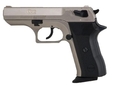 Schreckschuss Pistole Record Cop stainless Kaliber 9 mm P.A.K. NEU