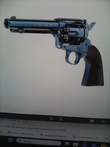 Colt Single Action Army® 45 blue Co2-Revolver Kaliber 4,5 mm BB NEU