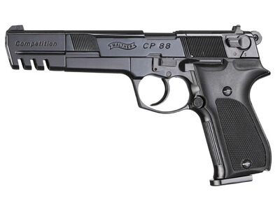 Walther CP88 Competition 6 Zoll 4,5 mm brüniert Co2-Pistole NEU mit Rechnung