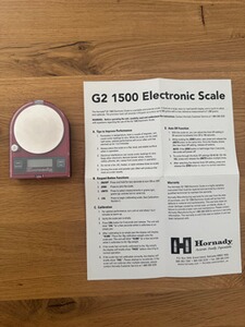 Hornady G2 1500 Waage