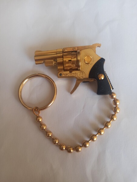 Revolver Xythos Automatic Mini 2mm 24 Karat vergoldet Andres & Dworsky