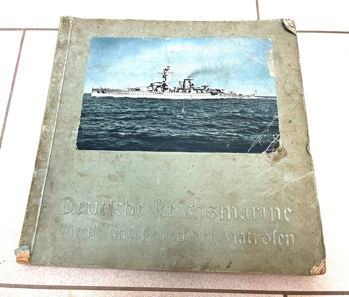 ••• Antiquarisches Buch - Deutsche Reichsmarine v. 1934 •••