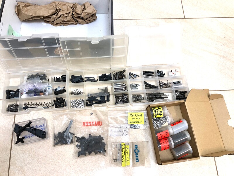 ••• #3 Ersatzteile / Reparatur-Konvolut für Schreckschusswaffen •••