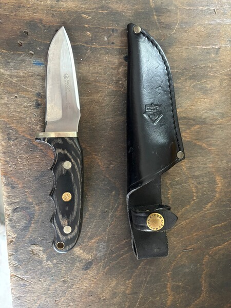 Messer PUMA saubart, Pakkaholz