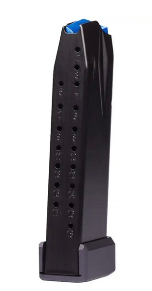 Walther Q5 Match SF Magazin Alu Boden schwarz 18Schuss