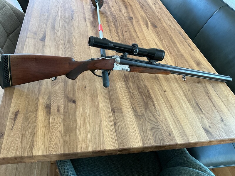 Krieghoff Drilling Dural Kaliber 6,5 x 57R, 12/70