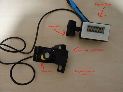 Digitaler Patronenzähler für Dillon XL650/750