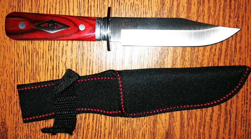 Kleine Jagdmesser mit Stofftasche , neu