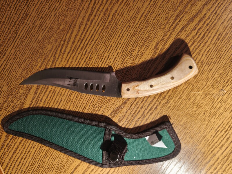 Jagdmesser mit Stofftasche , siehe Bilder