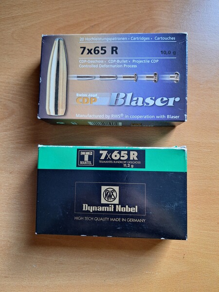 7,65 R Büchsen Munition