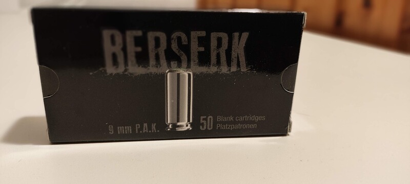 Knallpatronen Umarex Berserk, Kaliber. 9mm P.A.K