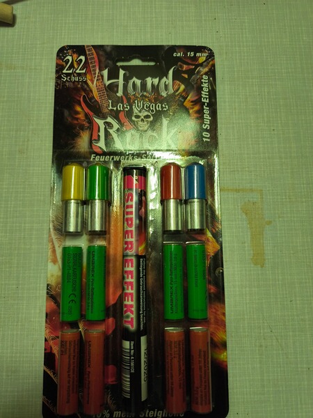 Konvolut an 15mm Signalmunition