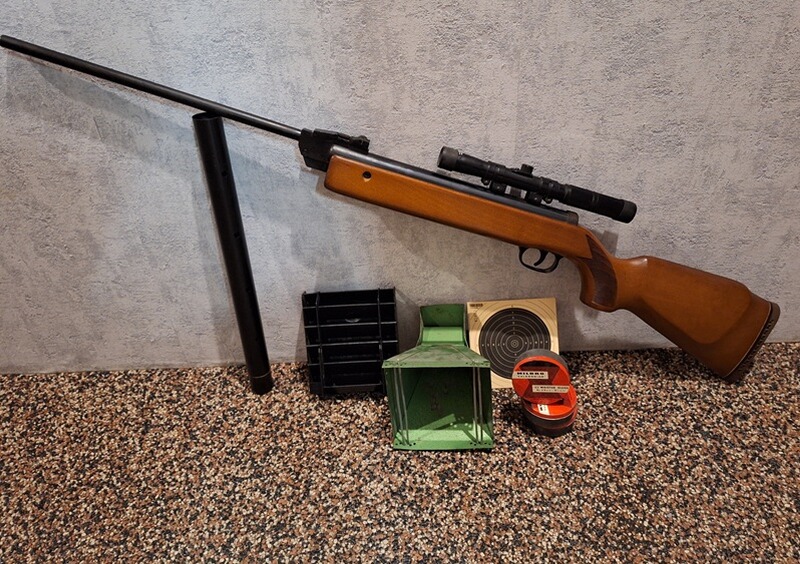 Luftdruckgewehr abzugeben Model uma61 mit 5,5mm Geschosse