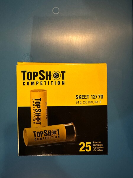 TOPSHOT Competition 12/70 Skeet 2,0mm 24g 21 Pakete