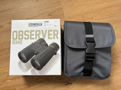 Steiner Observer 10x42 Fernglas - TOP Zustand 10.10.2025 gekauft