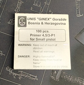 Zündhütchen Small Pistol