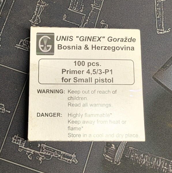Zündhütchen Small Pistol