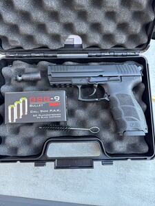 Sehr gut erhaltene Schreckschusswaffe HK-P30