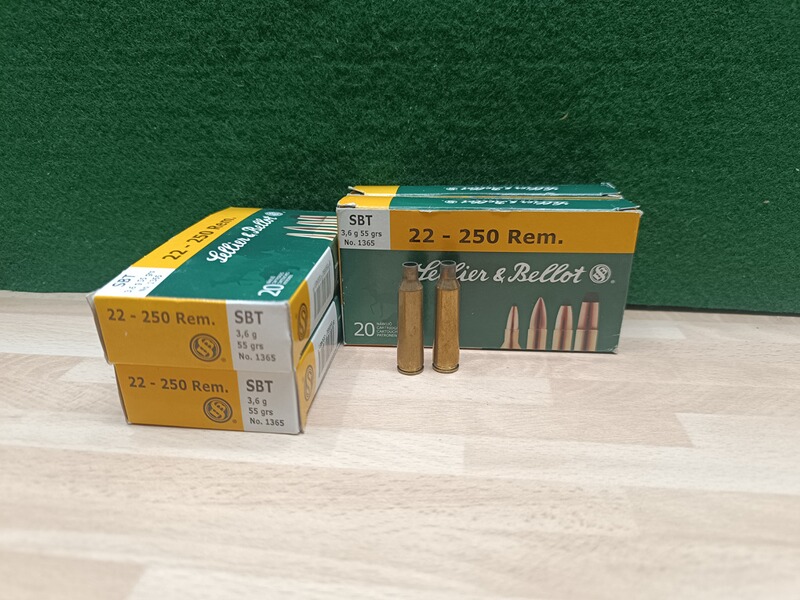 .22-250 Sellier&Bellot Hülsen