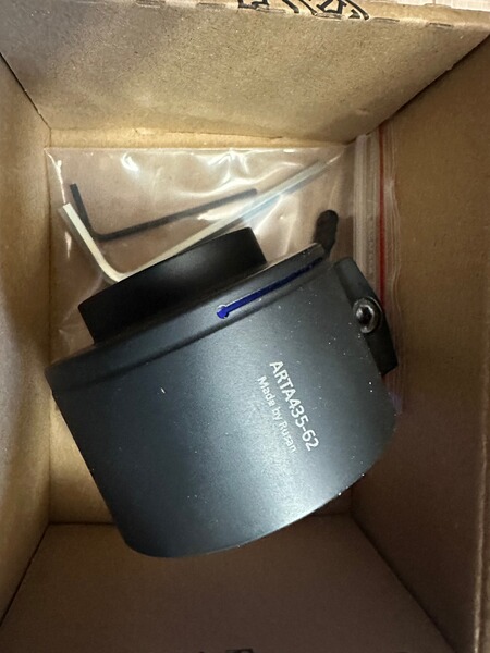 Rusan Q-R adapter mi Gewinde M33,5x0,75 f. Burris C35, JSA TA, Steiner C35 etc.